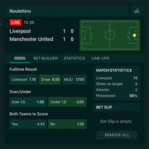 Roulettino - Virtual Sports Betting - Online Casino