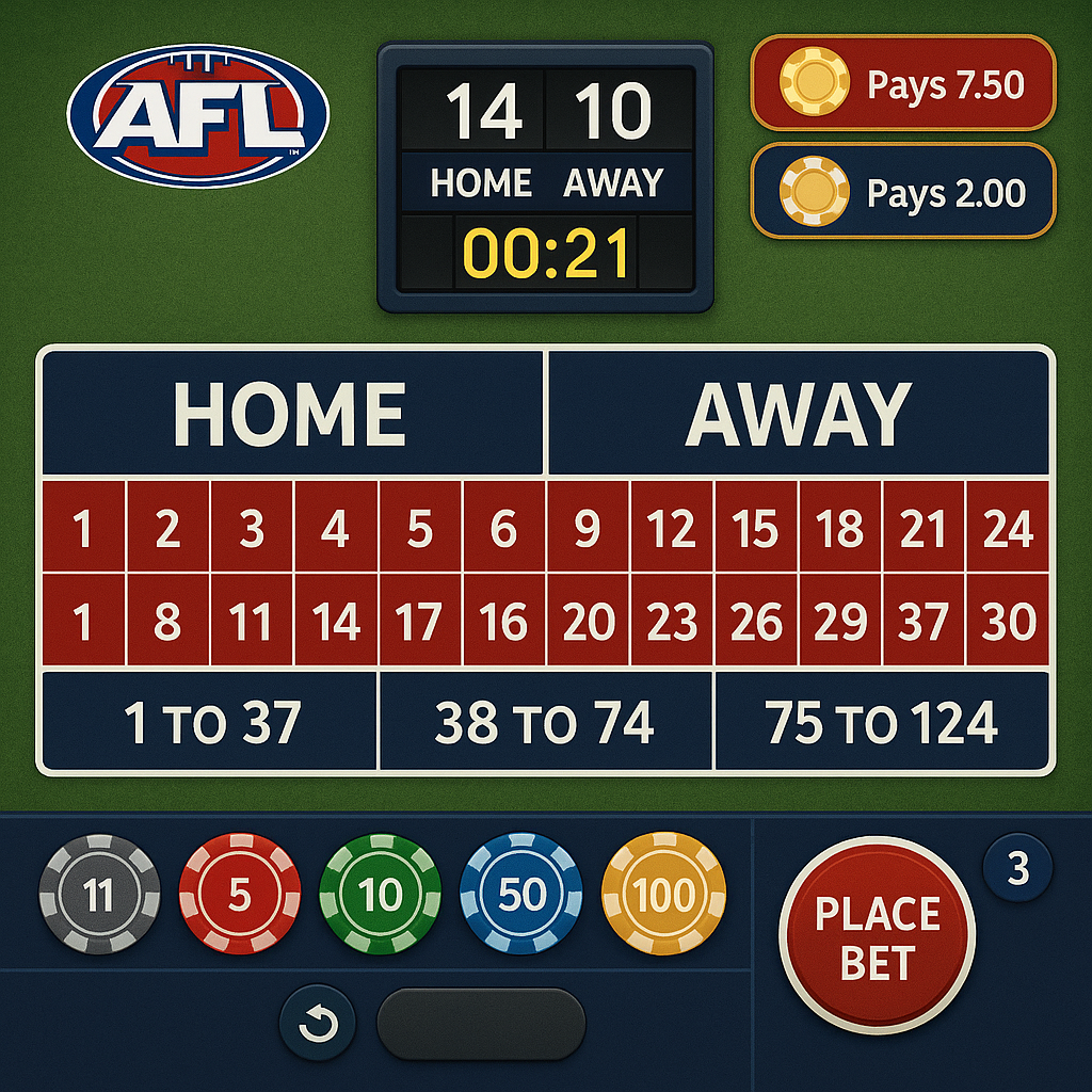 Roulettino - AFL Betting - Australian Football