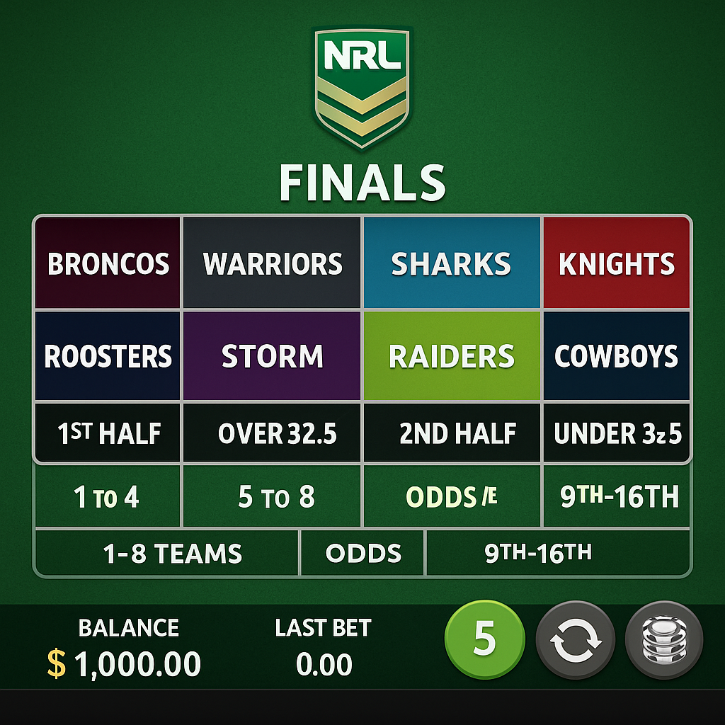 Roulettino - NRL Betting - Rugby League